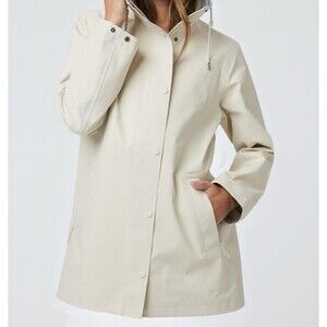 Vuori Women's Tuuli Rain Jacket Bone/White SIZE Small New $258